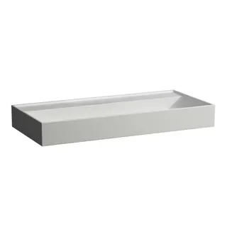 Waschtisch K-LAUFEN 460x1000x145 ohne Hahnloch ohne Überlauf Ül-Kanal un. geschl. Standardabl. we ma.