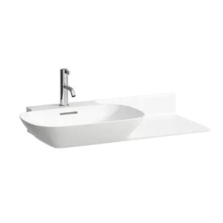 Laufen Waschtisch INO 450x900x145 1 Hahnloch mit Überlauf Ablg. rechts weiß