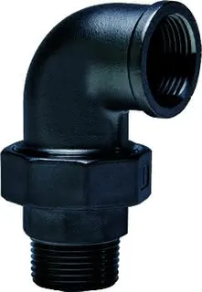 gebog316 Edelstahl-Gewindefitting 98 -W.-Verschr. 90 konisch 3/8"