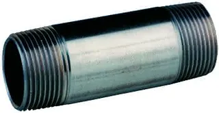 gebog316 Edelstahl Rohrdoppelnippel Rohrdoppelnippel 1 1/4" x 40 mm