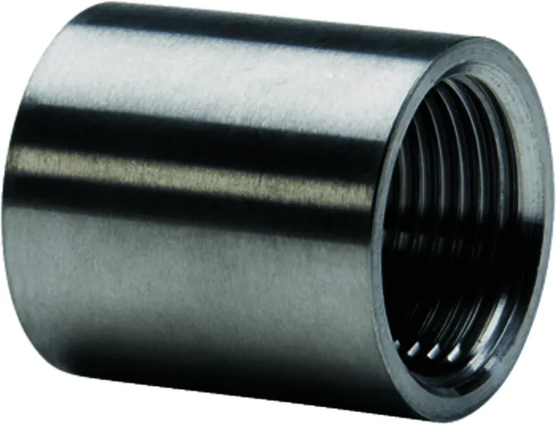 gebog316 Edelstahl-Gewindefitting 270 - Muffe 2"