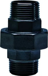 gebog316 Edelstahl-Gewindefitting 335 - Verschr. flach dichtend 1 1/2"