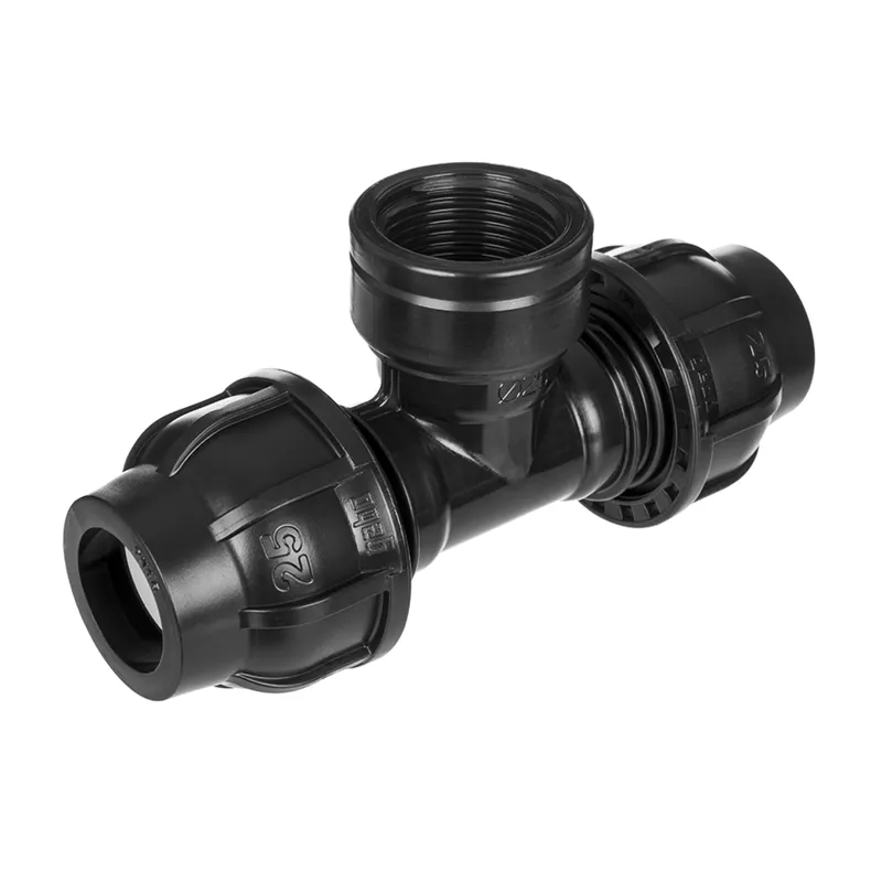 geboplast Kunststoff-Klemmverbinder Typ PTI 32mm x 1/2" x 32mm mit Innengew.
