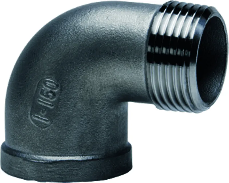gebog316 Edelstahl-Gewindefitting 92 - Winkel 90 - 1/2"