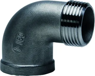 gebog316 Edelstahl-Gewindefitting 92 - Winkel 90 - 1/2"