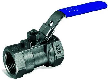 gebog316 Edelstahl Kugelhahn Typ 603 -1-tlg., reduziert, mit IG 2"