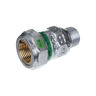 gebooriginal Temperguss-KLV Serie 153 Typ A 2" x 63 mm für PE-Rohr
