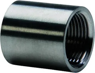 gebog316 Edelstahl-Gewindefitting 270 - Muffe 3"