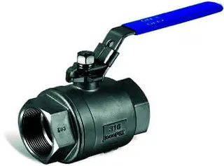 gebog316 Edelstahl Kugelhahn Typ 605 - 2-tlg. mit IG 2 1/2" Eco