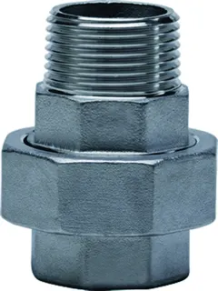 gebog316 Edelstahl-Gewindefitting 341 - Verschraubung konisch 1 1/2"