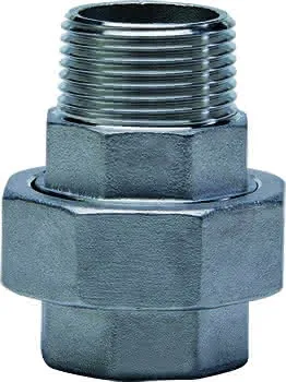 gebog316 Edelstahl-Gewindefitting 341 - Verschraubung konisch 1/2"