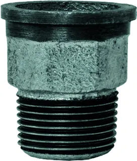 gebofittings Temperguss Gewindefittings 371 - Einlegteil flach dicht. 1",verz.