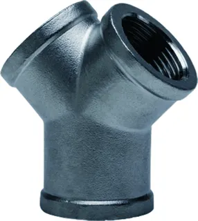 gebog316 Edelstahl-Gewindefitting 220 - Y-Verteiler 1 1/4"