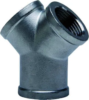 gebog316 Edelstahl-Gewindefitting 220 - Y-Verteiler 1/2"