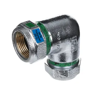 gebooriginal Temperguss-KLV Serie 156 Typ WO 63 x 63 für PE-Rohr, Trinkwasser – Bild 2