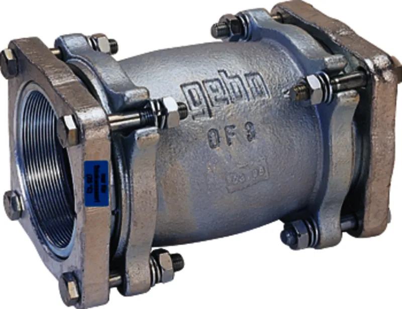 gebooriginal Temperguss-KLV Serie 222 Typ OF 2 1/2" für Stahlrohr, Trinkwasser