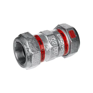 gebooriginal Temperguss-KLV Serie 150 Typ O 31,8 x 31,8 mm für Siederohr