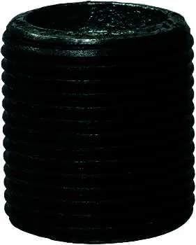 gebofittings Temperguss Gewindefittings 531 - Einfacher Nippel 2", verzinkt