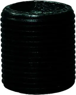 gebofittings Temperguss Gewindefittings 531 - Einfacher Nippel 2", verzinkt