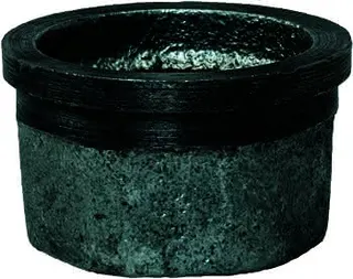 gebofittings Temperguss Gewindefittings 372 - Einlegteil flach 1", verzinkt