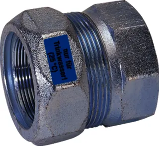 gebooriginal Temperguss-KLV Serie 151 Typ EK 2" für Stahlrohr, Trinkwasser