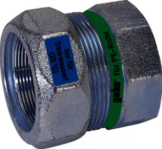 gebooriginal Temperguss-KLV Serie 156 Typ EK 63 mm für PE-Rohr, Trinkwasser