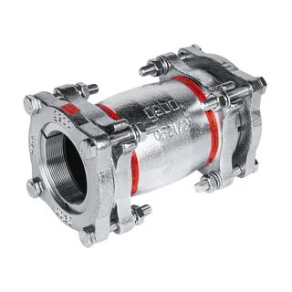 gebooriginal Temperguss-KLV Serie 220 Typ OF 70,0 x 70,0 mm für Siederohr