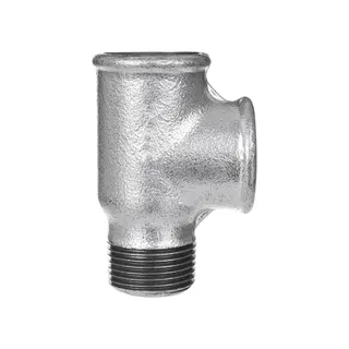 gebofittings Temperguss Gewindefittings 134 - T-Stück egal 3/4", verzinkt