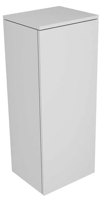 Keuco Mittelschrank Edition 400 31720, Anschlag l., weiß/Glas weiß satiniert