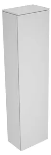 Keuco Hochschrank Edition 400 31735, Anschl. li.,weiß/weiß