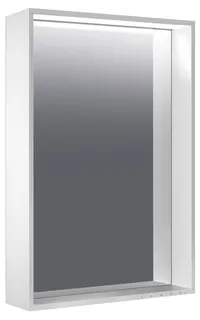 KE Lichtspiegel X-Line 33297, inox, 460x850x105mm