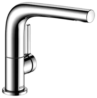 Keuco EHM-Waschtisch-Mischer 150 Edition 400 51505, schwenkbar, ohne Ablaufgrt., Nickel geb.