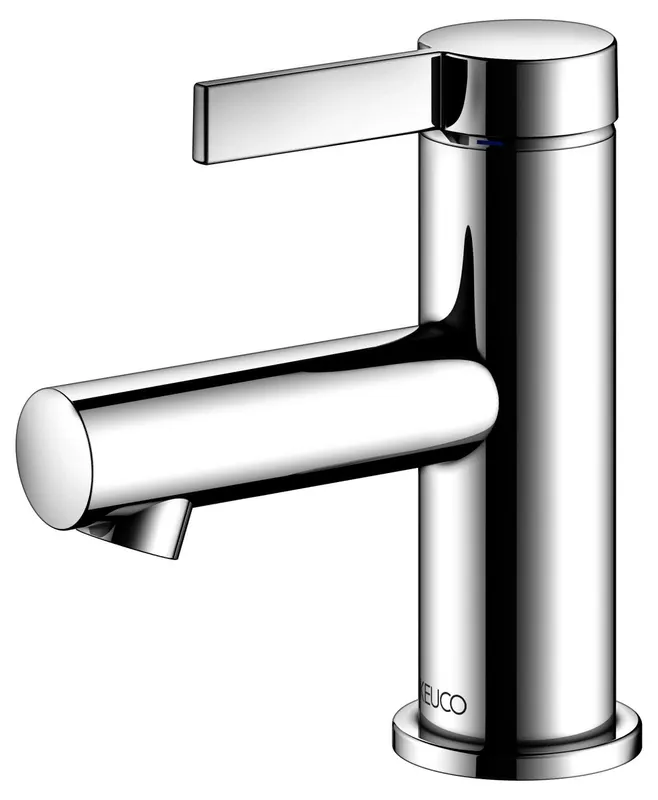 Keuco EHM-Waschtisch-Mischer 60 IXMO 59504 o.Zug.-Ablgrt. Pure, Rosette r/e verchr.
