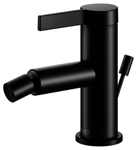 Keuco EHM-Bidetmischer IXMO 59509 m.Zug.-Ablgrt. Pure, Rosette r/e sw