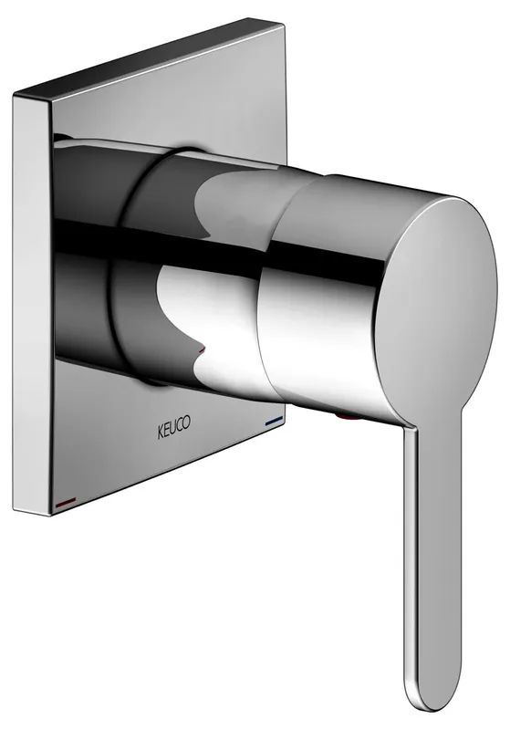 Keuco EHMmischer UP DN15 IXMO 59551 m.eck. Rosette/Flat verchr.