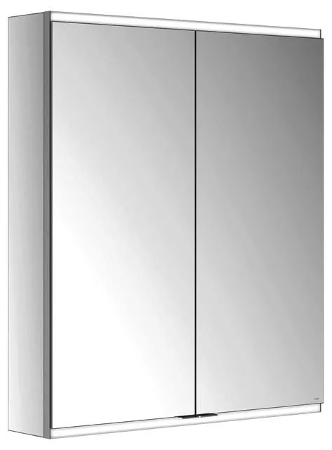 Keuco Royal Modular 2.0 SPS, bel. 80021, Vorb,1Steckd/USB,sb-elox,800x900x160mm