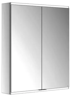Keuco Royal Modular 2.0 SPS, bel. 80021, Vorb,2Steckd,sb-elox,800x900x160mm