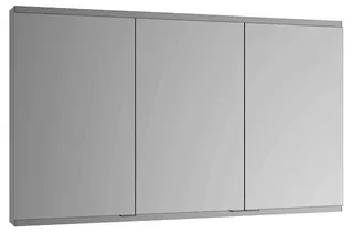 Keuco Royal Modular 2.0 SPS, unbel. 80030, Vorb,2Steckd,sb-elox,900x700x120mm