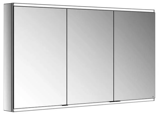 Keuco Royal Modular 2.0 SPS, bel. 80031, Vorb,1Steckd/USB,sb-elox,1300x700x120mm