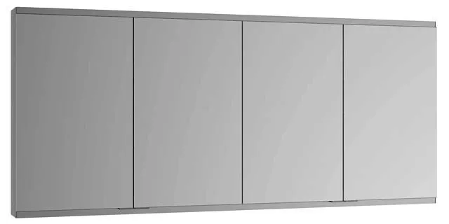 Keuco Royal Modular 2.0 SPS, unbel. 80040, Einb,4Steckd,sb-elox,2000x700x120mm