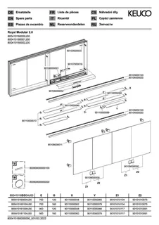Keuco Royal Modular 2.0 SPS, bel. 80041, Einb,oSteckd,sb-elox,1600x700x120mm – Bild 4
