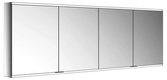 Keuco Royal Modular 2.0 SPS, bel. 80041, Vorb,4Steckd,sb-elox,2100x700x160mm