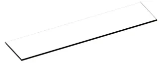 Keuco Glasabl. Lumos Ersatzt.SPS 90110 li. 480x112x6mm