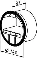 Helios VKH 150-160/180-300 Volumenstrom Konstanthalter 180-300 cbmh – Bild 2