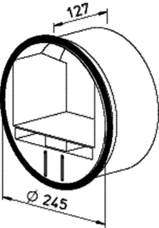 Helios VKH 250/500-700 Volumenstrom Konstanthalter 500-700 cbmh – Bild 2