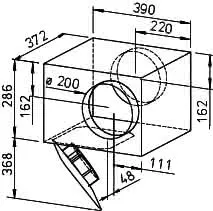 Helios SVS 200 K SlimVent schallgedämpfter Radialventilator – Bild 2