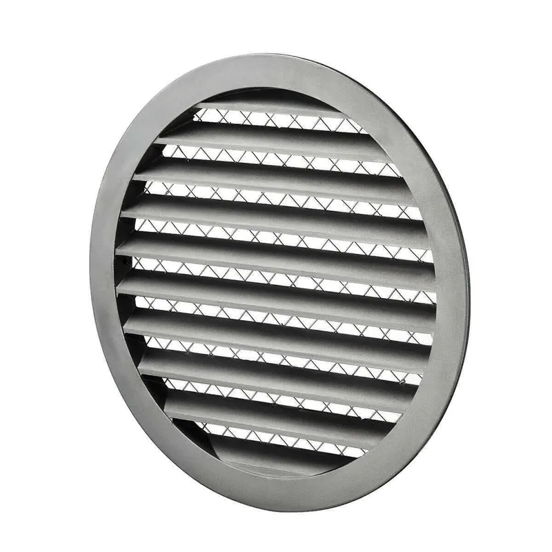 Helios FGR 200 Fassadengitter rund DN 200 Aluminium