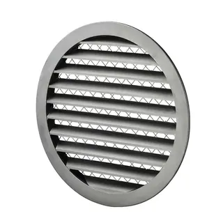 Helios FGR 80 Fassadengitter rund DN 80 Aluminium