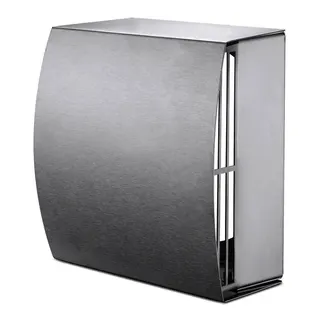 Helios KWL 45-160 FBT-E Fassadenblende tief, Edelstahl