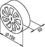 Helios KWL 45-160 SE Schalldämmelement DN160 für Wandhülse KWL EC 45-160 – Bild 2